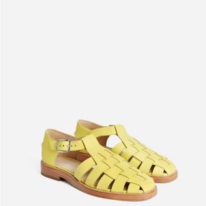 The Leather Fisherman Sandal, size 8